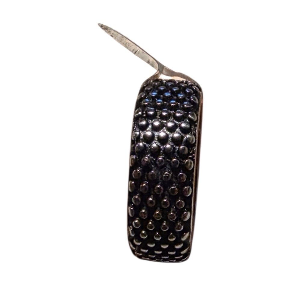 New Stainless Steel Textured Ring Size 12 - Picture 2 of 4